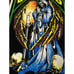 Vintage Grim Reaper Death Watch Black LT Velvet Poster Funky Enter #1847 35X23