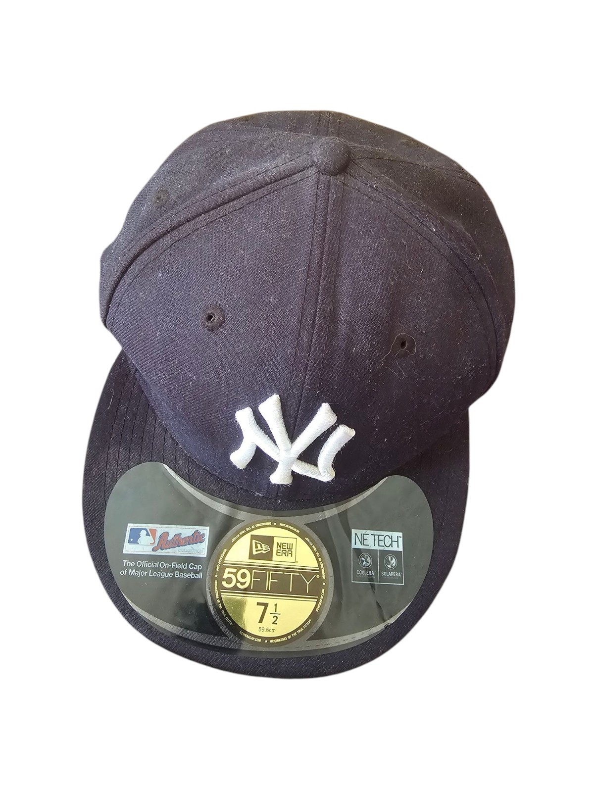 Vtg NY Yankee Derick Jeter #2 Retirement Hat 59Fifty Final Season 7 1/4 Blue