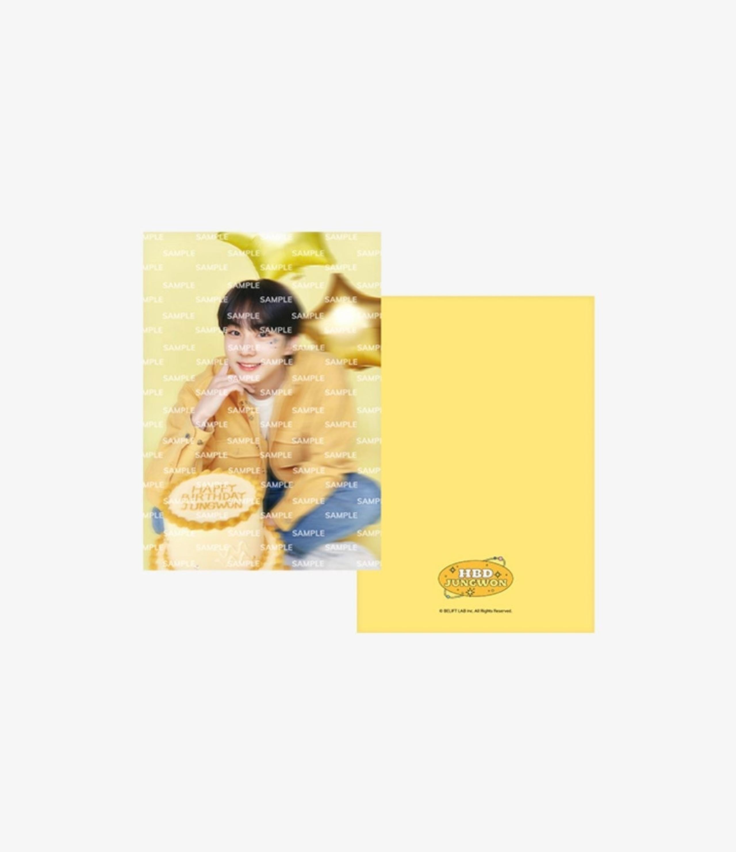 Enhypen Jungwon 3D Photo Birthday Merch