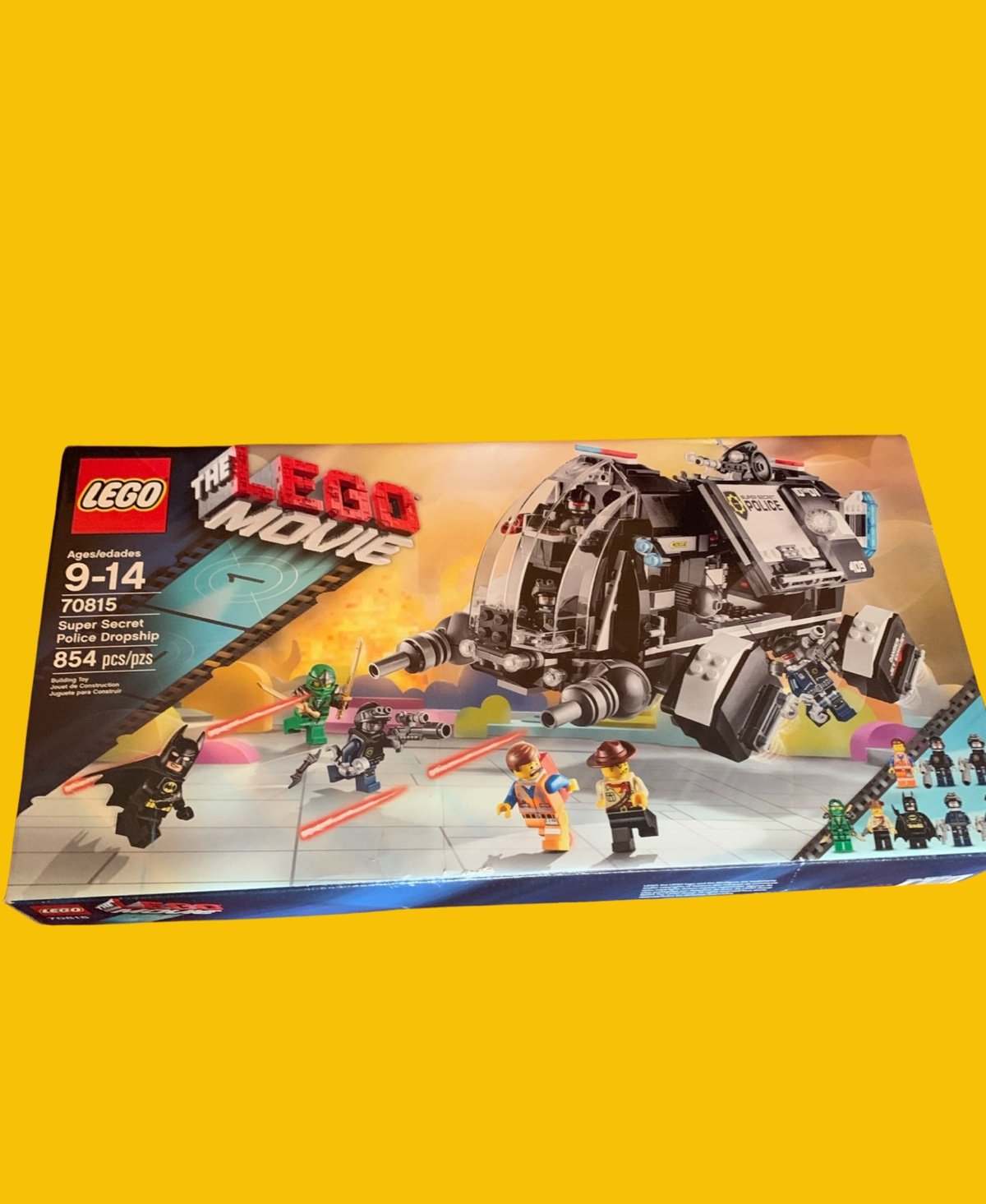LEGO Movie 70815 Super Secret Police Dropship Building Set