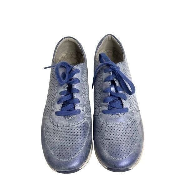 Dansko leather Christina Sneakers Sz 41 blue