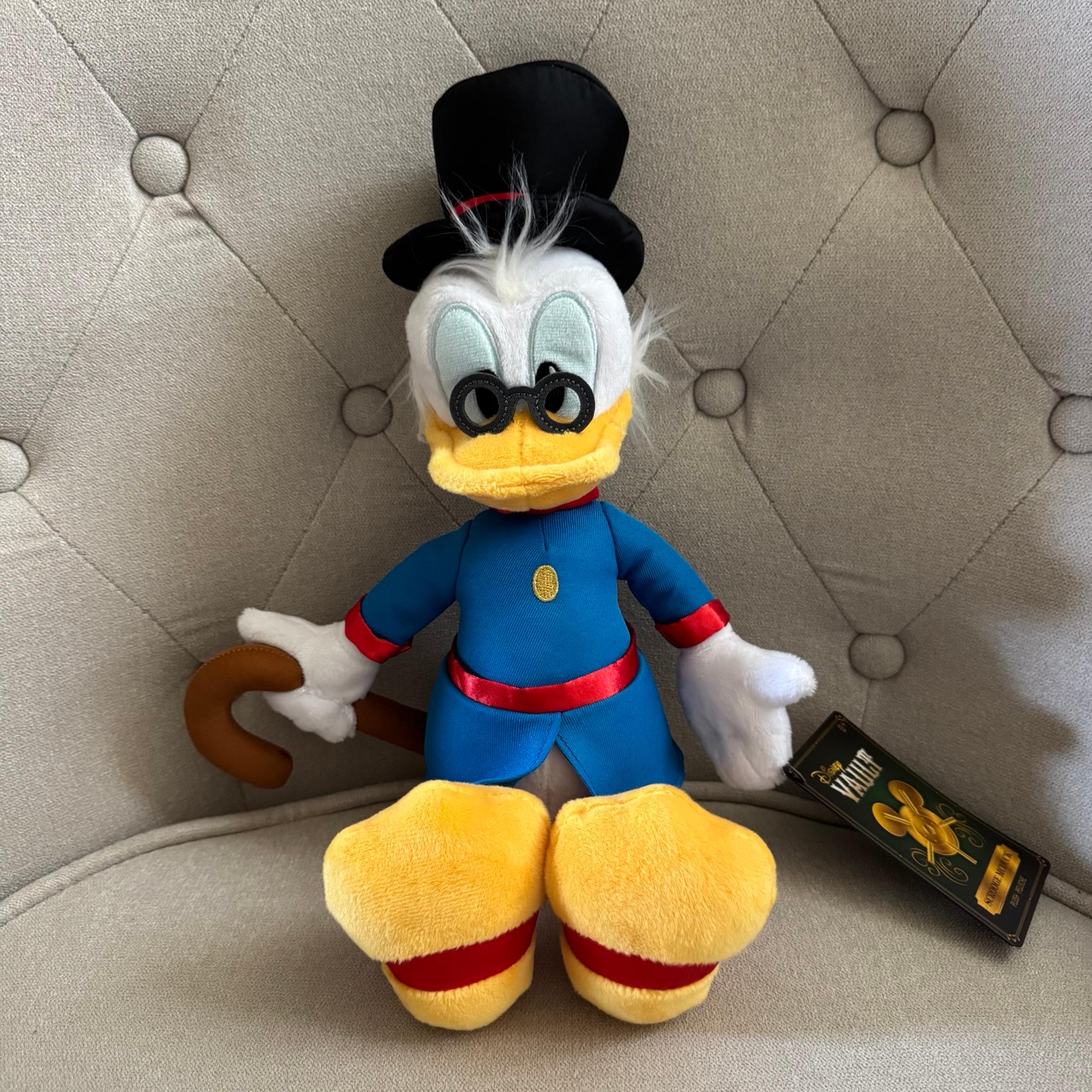 Disney Ducktales Scrooge McDuck Plush Stuffed Animal Vault Collection