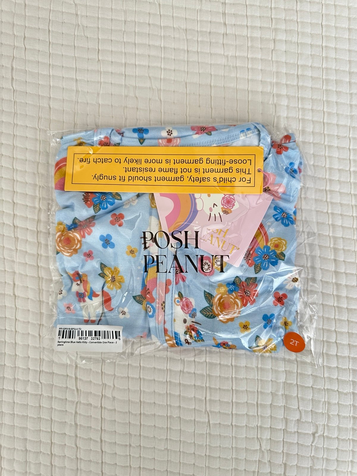Posh Peanut Hello Kitty Springtime Convertible Romper