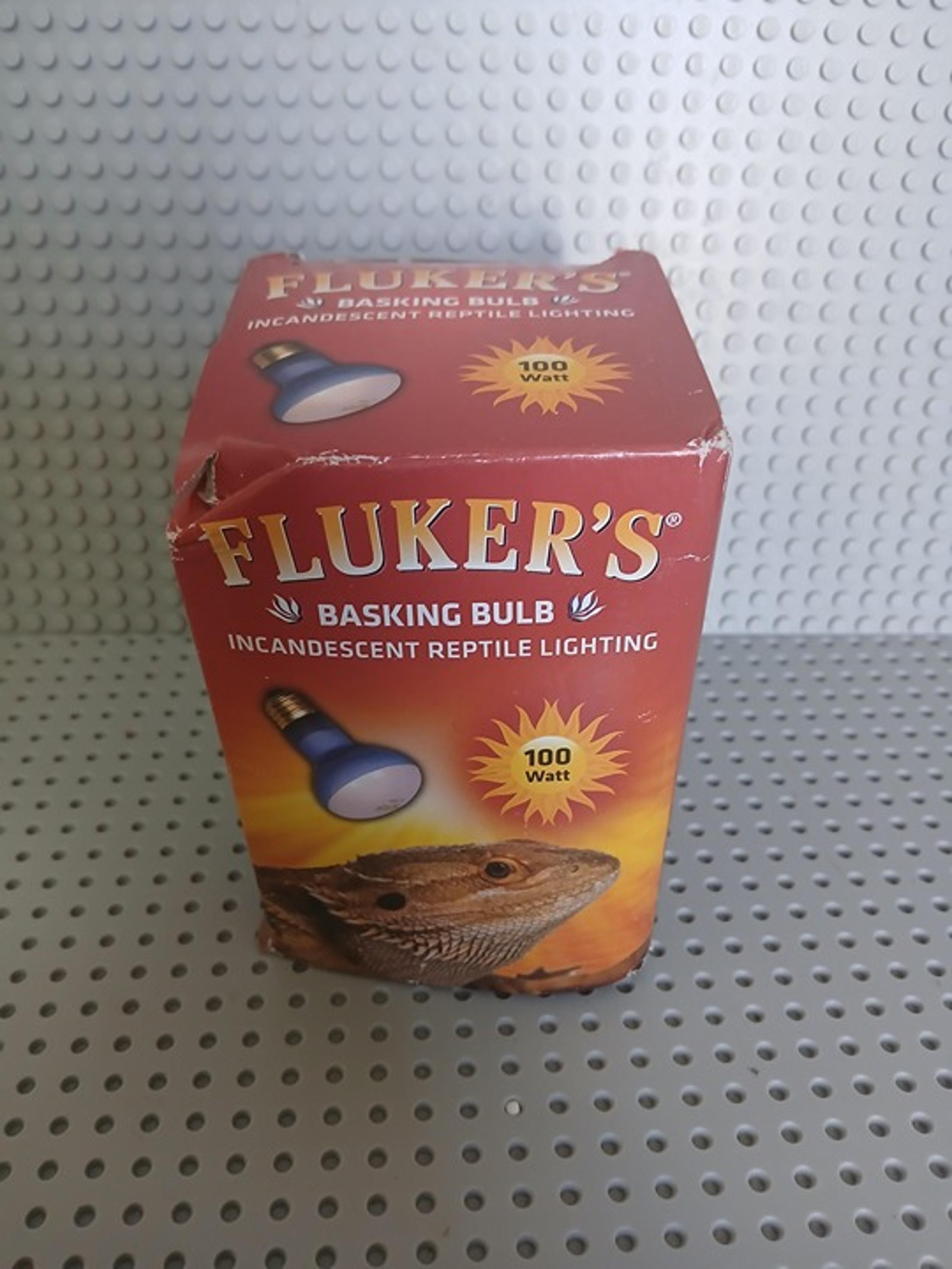 Fluker's Basking Spotlight Bulbs for Reptiles,100 watts,incandescent light