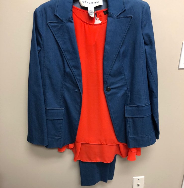 Pantsuit With Blouse