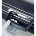 Vintage 1960s Samsonite Fashionaire Hard Shell Suitcase Navy Blue 16”x20” No Key