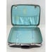 Vintage 1960s Samsonite Fashionaire Hard Shell Suitcase Navy Blue 16”x20” No Key