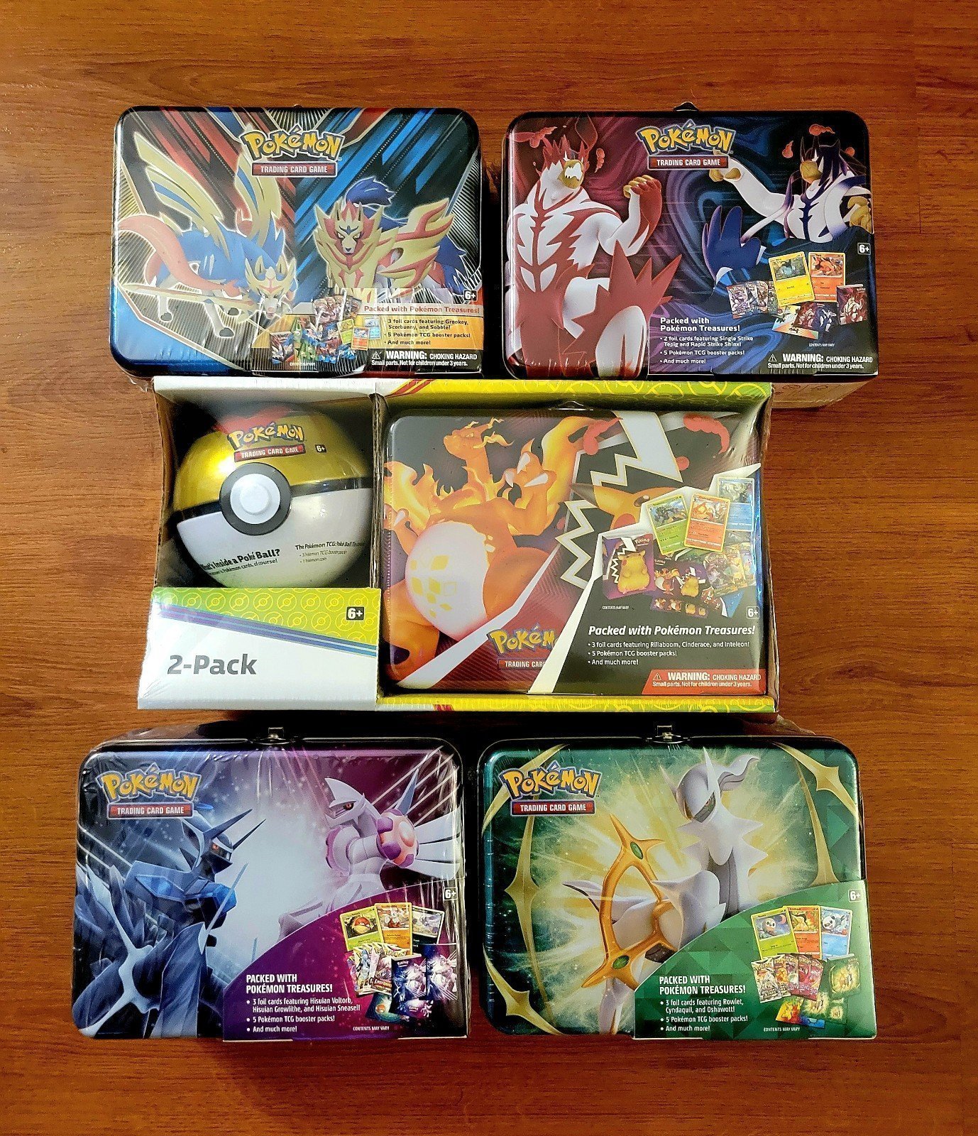 Bundle&Save MessageMe: Pokémon COMPLETE Set SWSH Era Collectors Chests + EXTRAS!