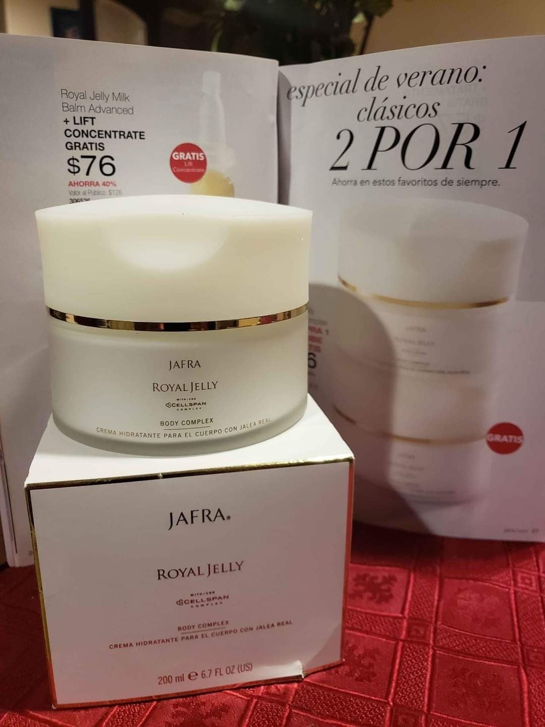 JAFRA ROYAL JELLY BODY COMPLEX  6.7 FL  NEW IN BOX