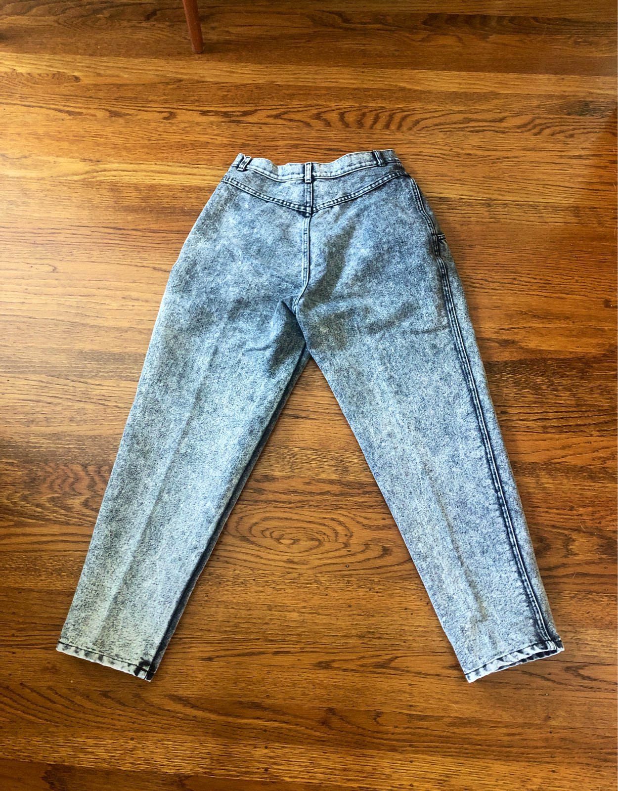 vintage acid wash jeans