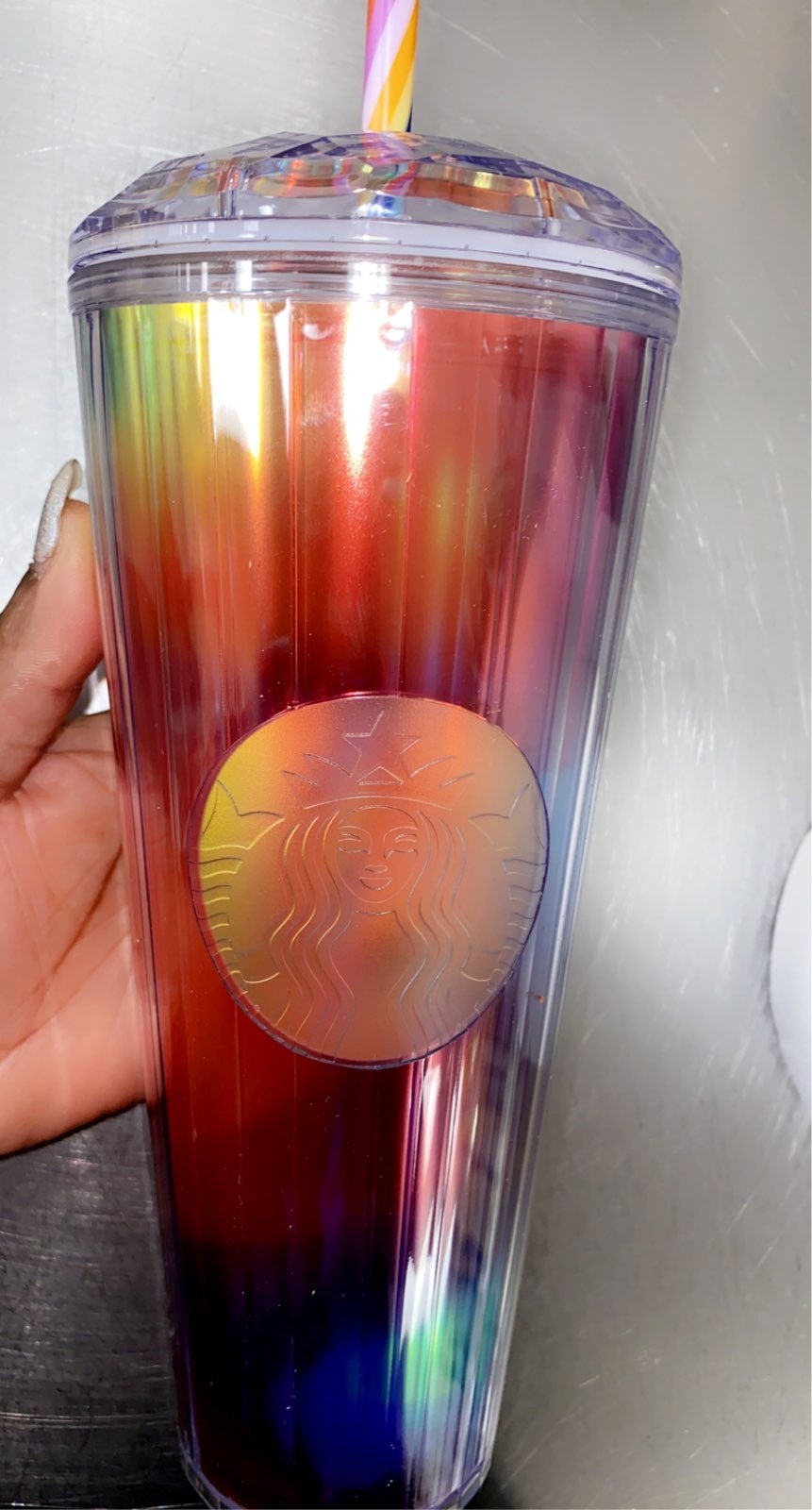 Starbucks multicolor tumbler
