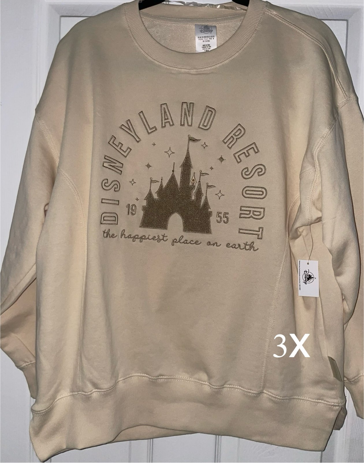 Disneyland Crew Shirt 3X NEW