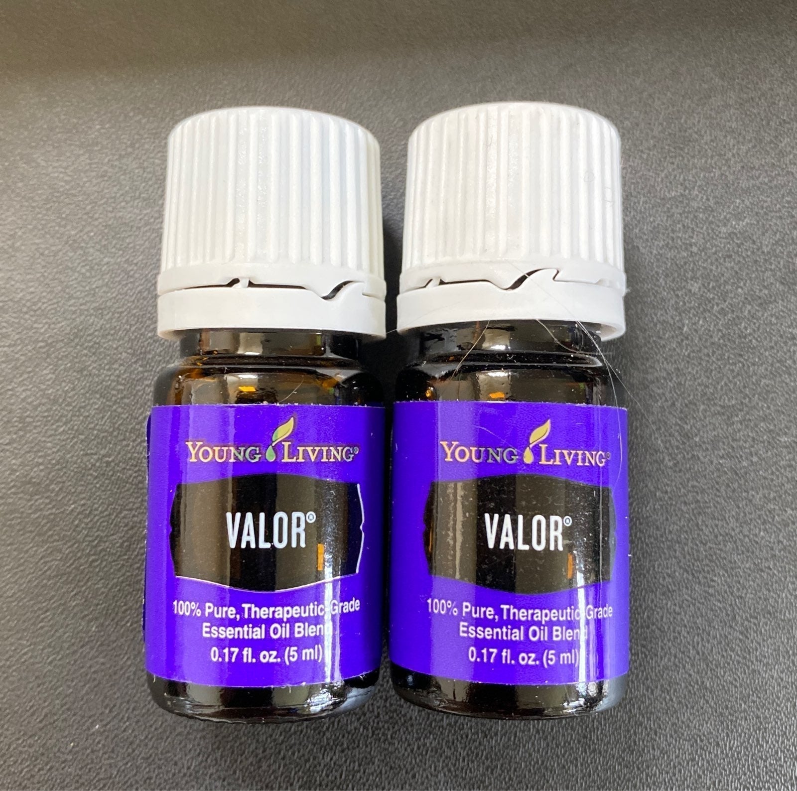 LOT of 2 Valor Essential Oil Blend 5mL
