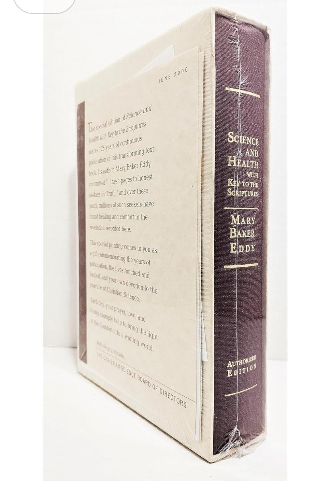 Science and Health with Key to the Scriptures Special 125th Comm