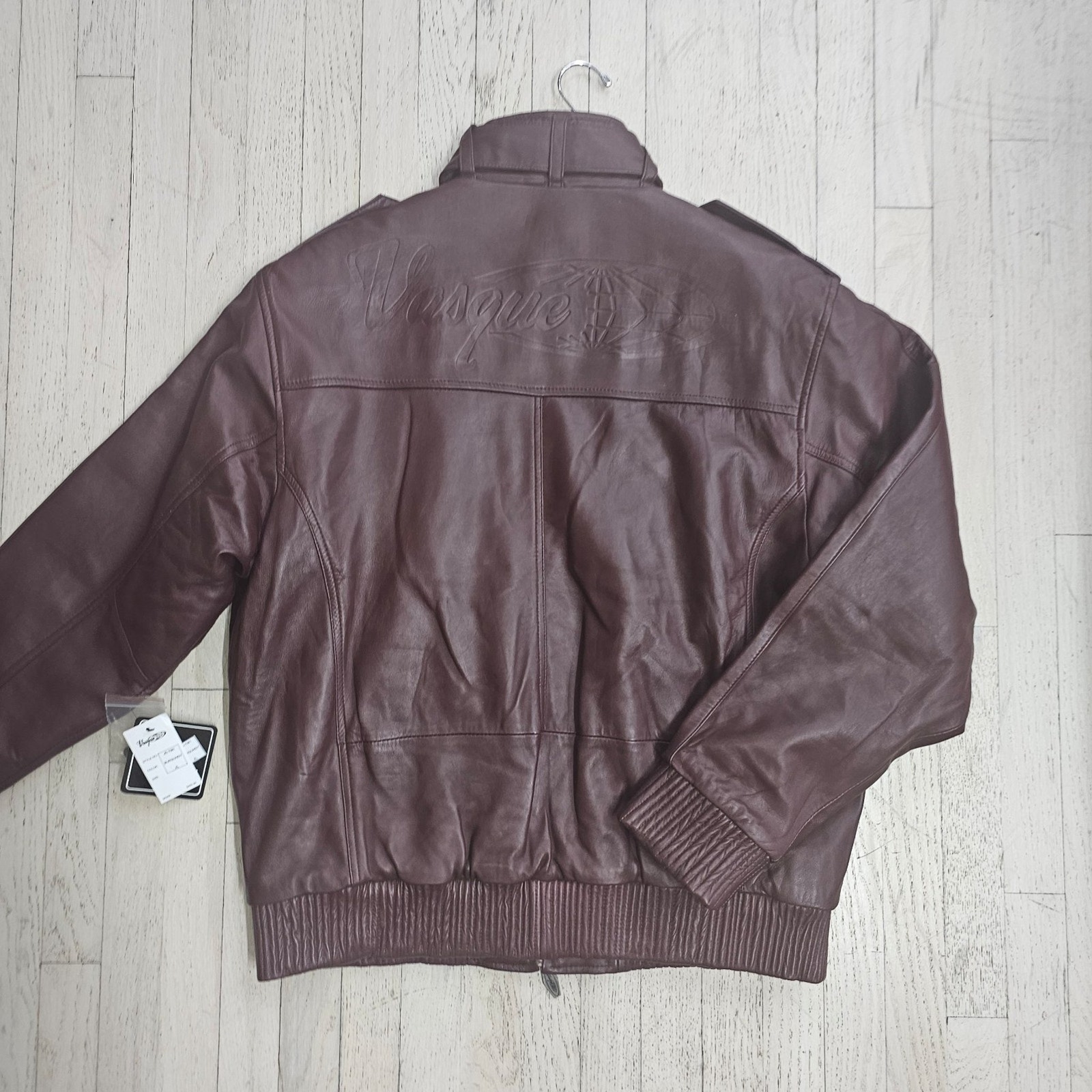 Vintage 2000s Y2K Vasque Leather Jacket XL