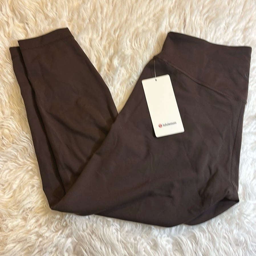 Lululemon Wunder Under SmoothCover HR Tight 25”, Espresso, Size 14