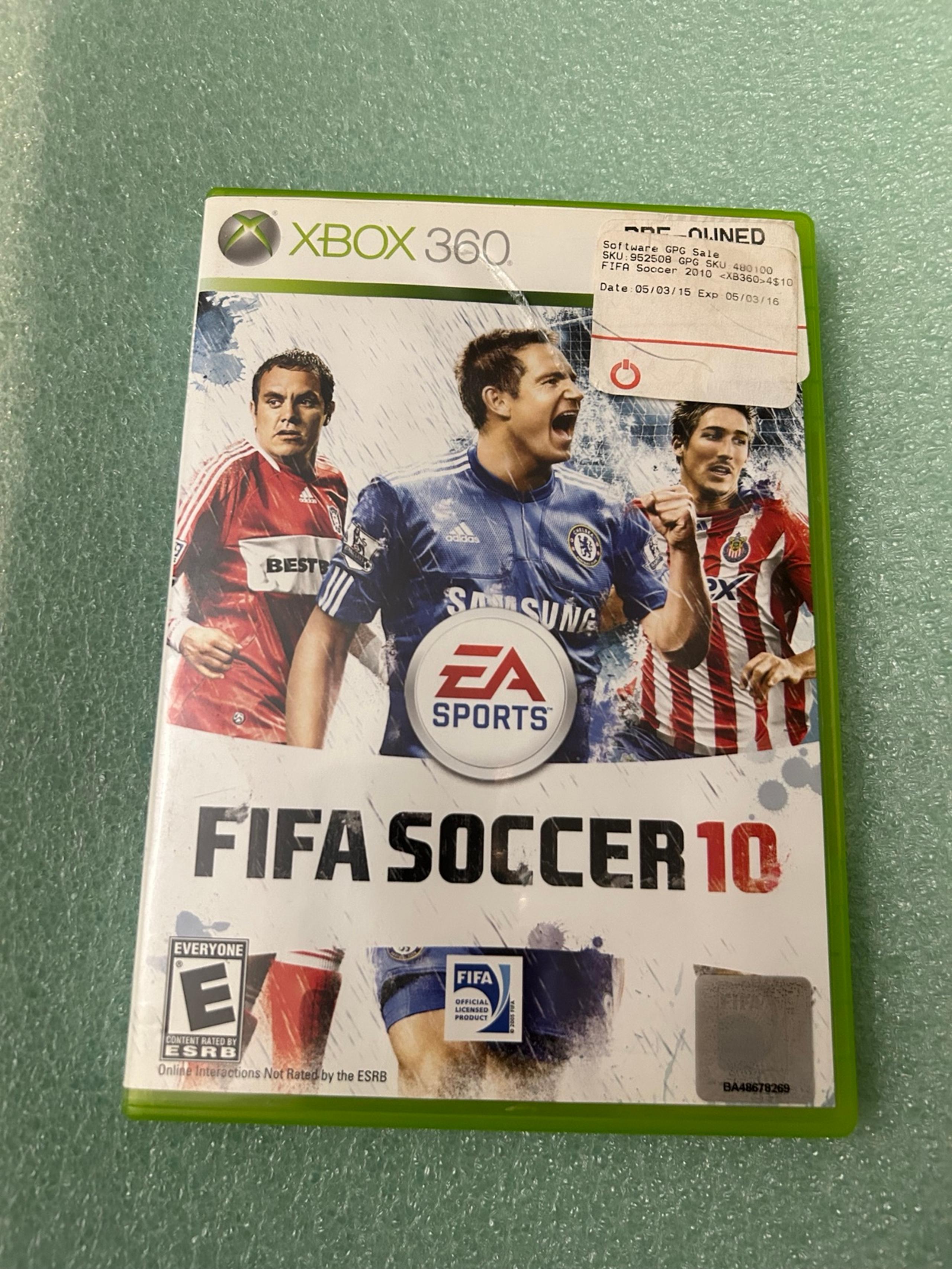 FIFA Soccer 10 (Microsoft Xbox 360, 2009)
