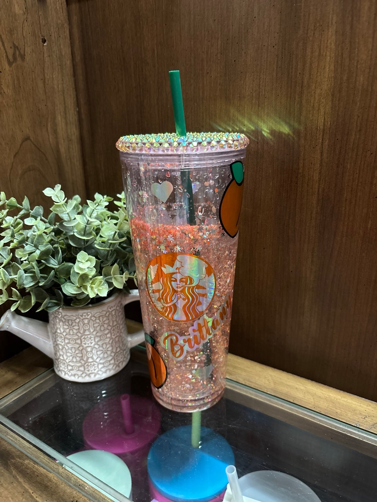 Brittany Starbucks 420 inspired tumbler
