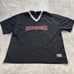 Vintage FUBU Athletics Jersey Mens 3XL Black Red V-Neck Embroidered 1992 Hip-Hop