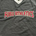 Vintage FUBU Athletics Jersey Mens 3XL Black Red V-Neck Embroidered 1992 Hip-Hop