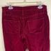 FAVORITE DAUGHTER Womens Valentine Flare Corduroy Pants Size 30 Maroon Banner