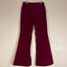 FAVORITE DAUGHTER Womens Valentine Flare Corduroy Pants Size 30 Maroon Banner