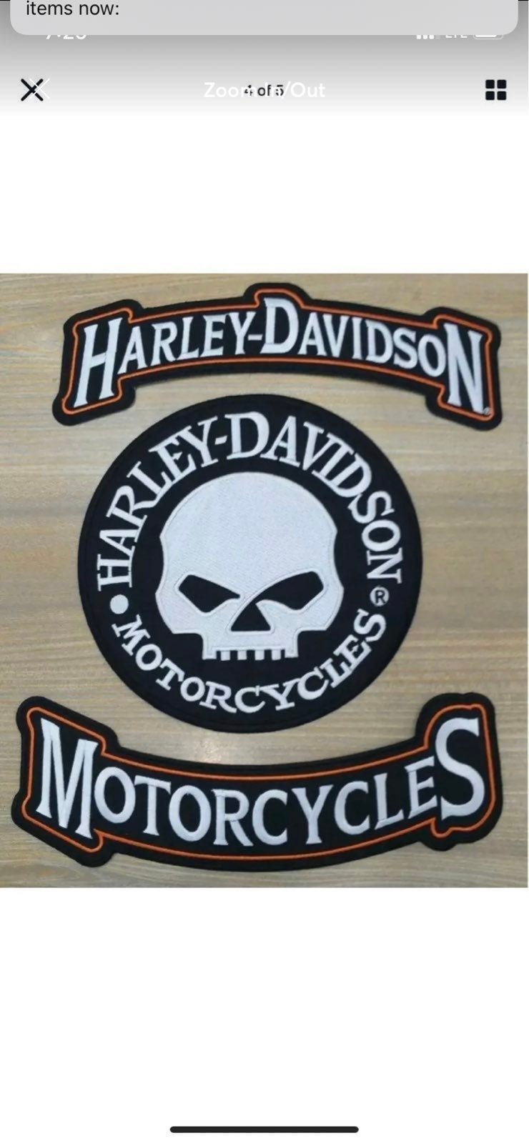 HARLEY ROCKERS WILLIE G. SKULL Motorcycl