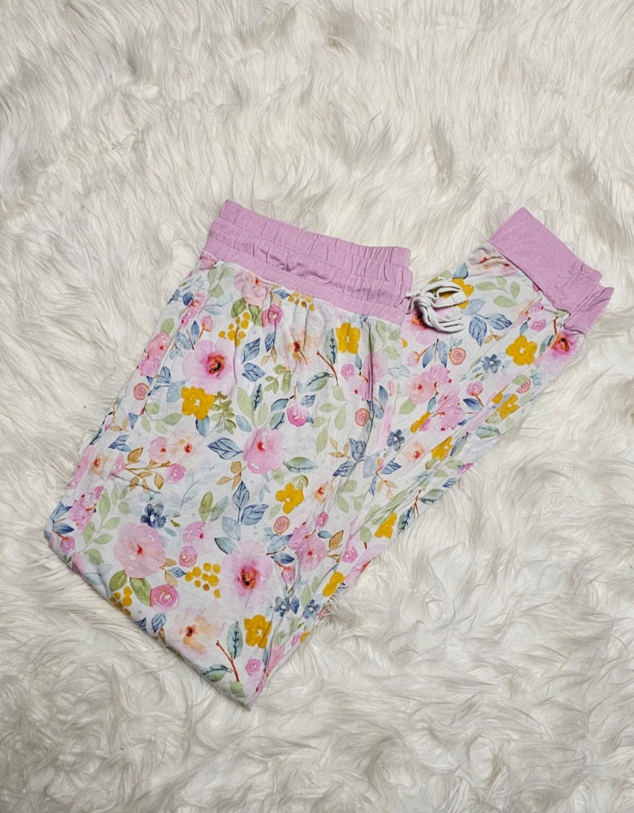 Little Sleepies OG BELLA BLOOMS Floral Women's Pajama Pants SMALL