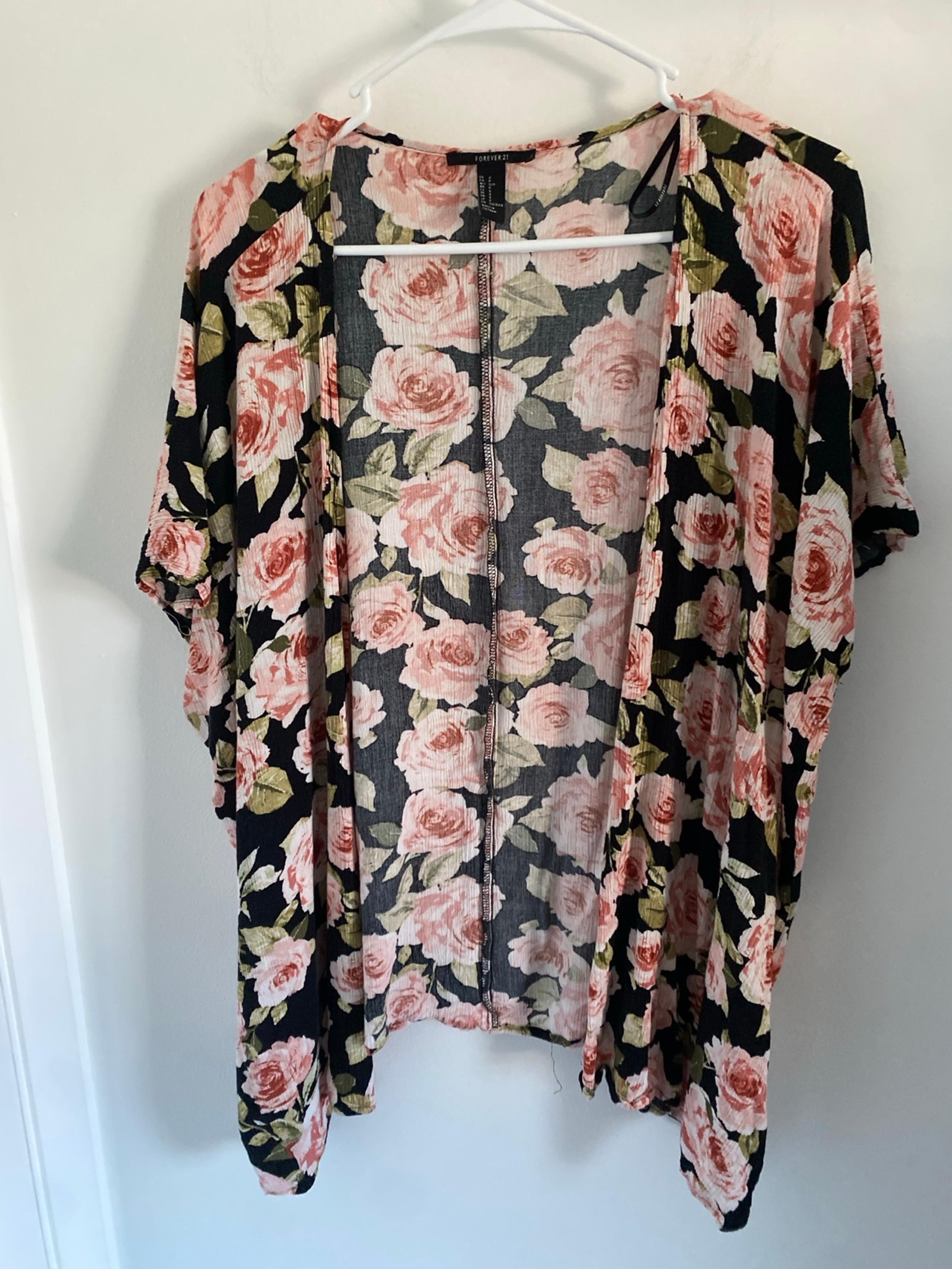 Forever 21 Floral Kimono