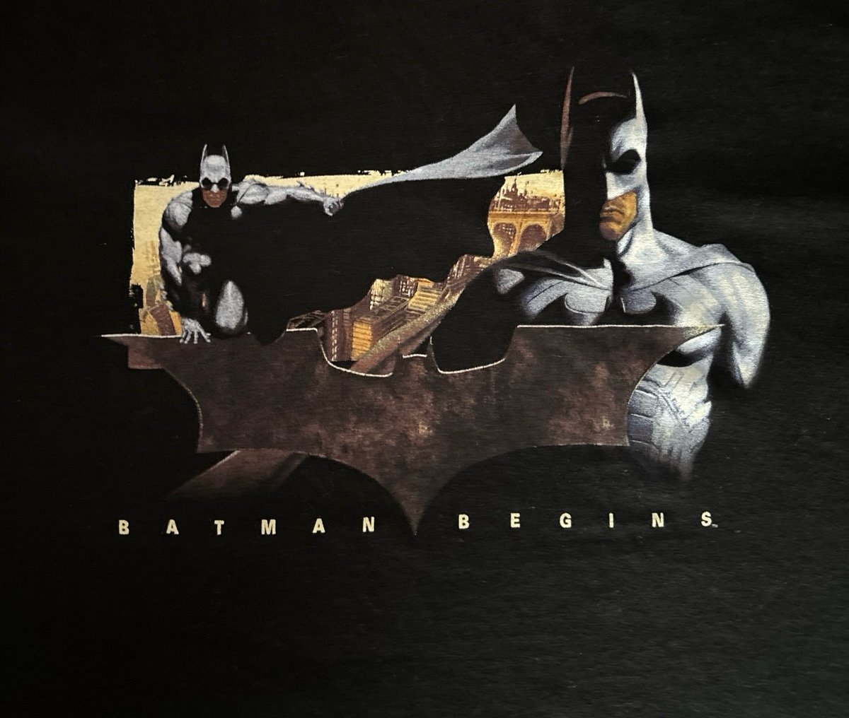 Vintage 2005 Batman Begins Movie Tee