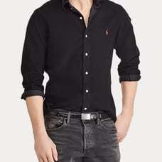 Ralph Lauren Classic Fit Corduroy Shirt Black