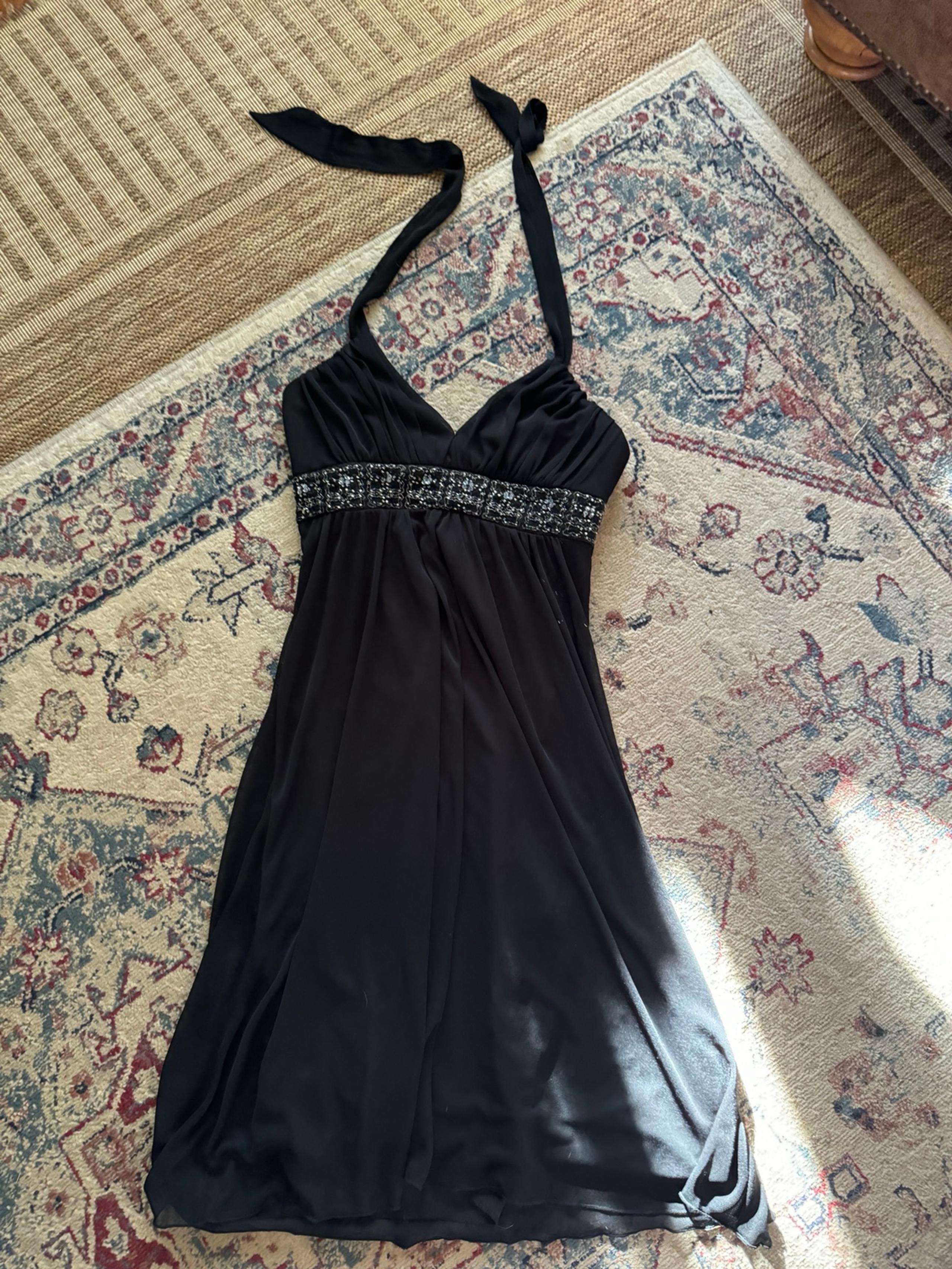 Black sequins dress size medium