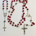 Memorial funeral flower rosary