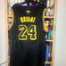 Kobe Bryant Black Mamba 24 Lakers Jersey Size Large
