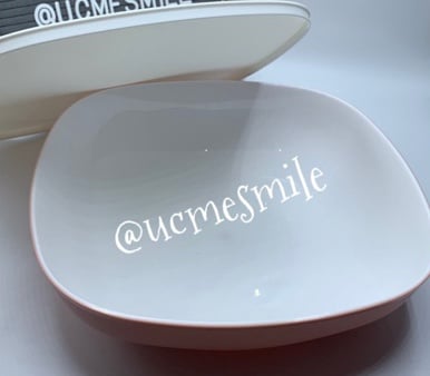 Tupperware Allegra Pearl Pink Square Radiance Bowl