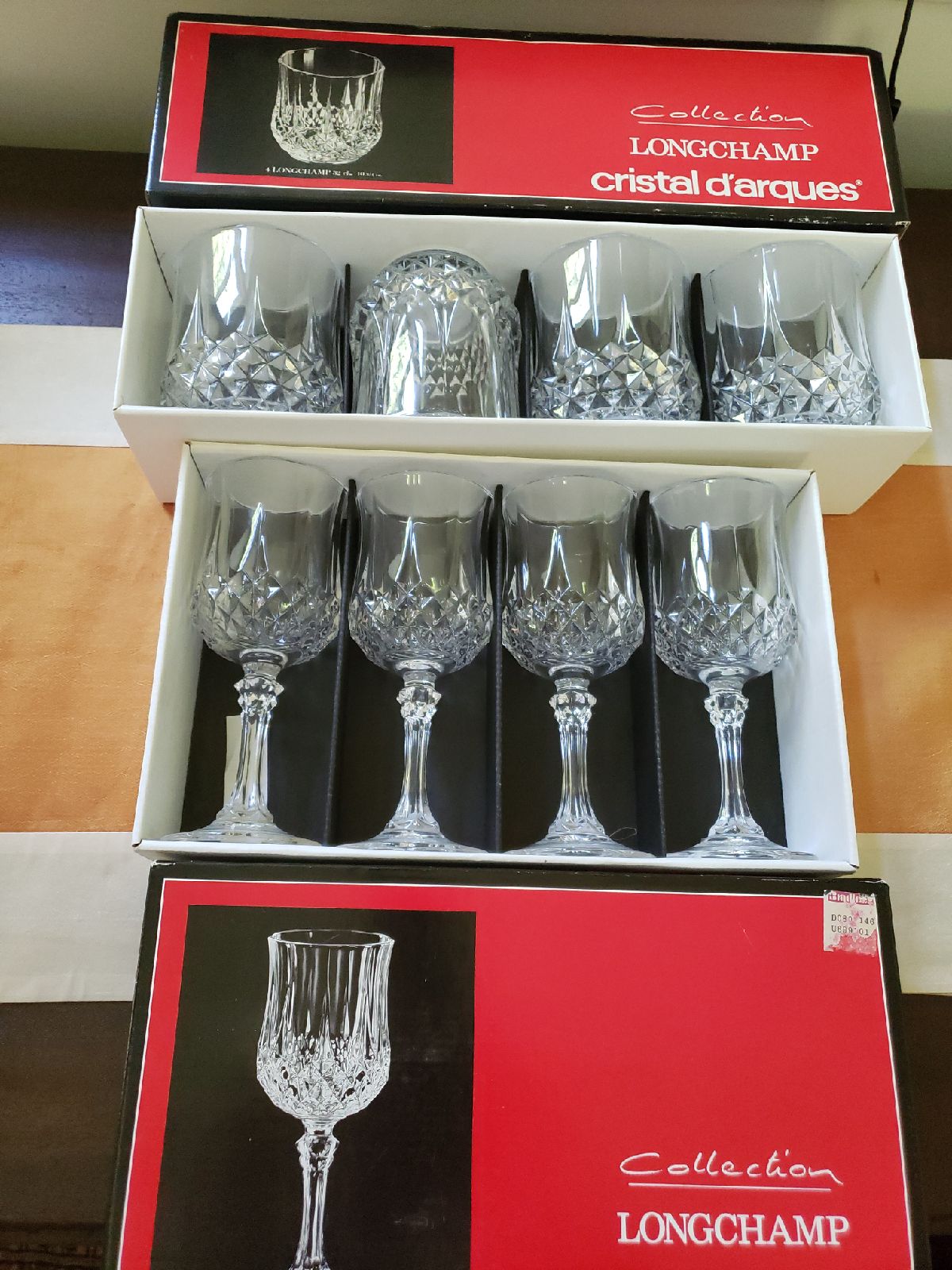 Crystal glasses