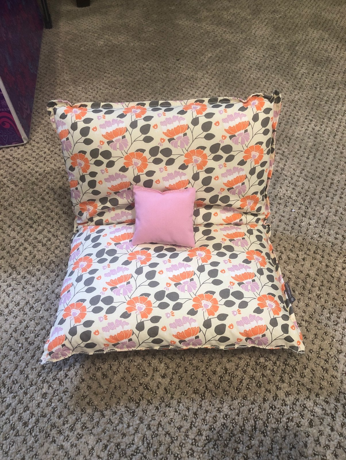 American girl cozy lounge chair