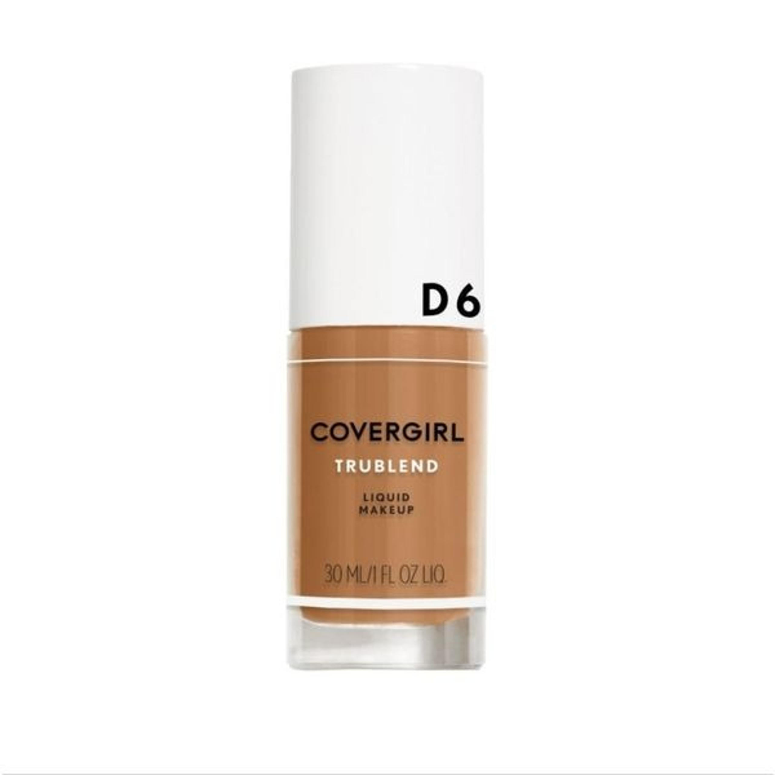 Covergirl Tru Blend Liquid Foundation, D6 Toasted Almond
