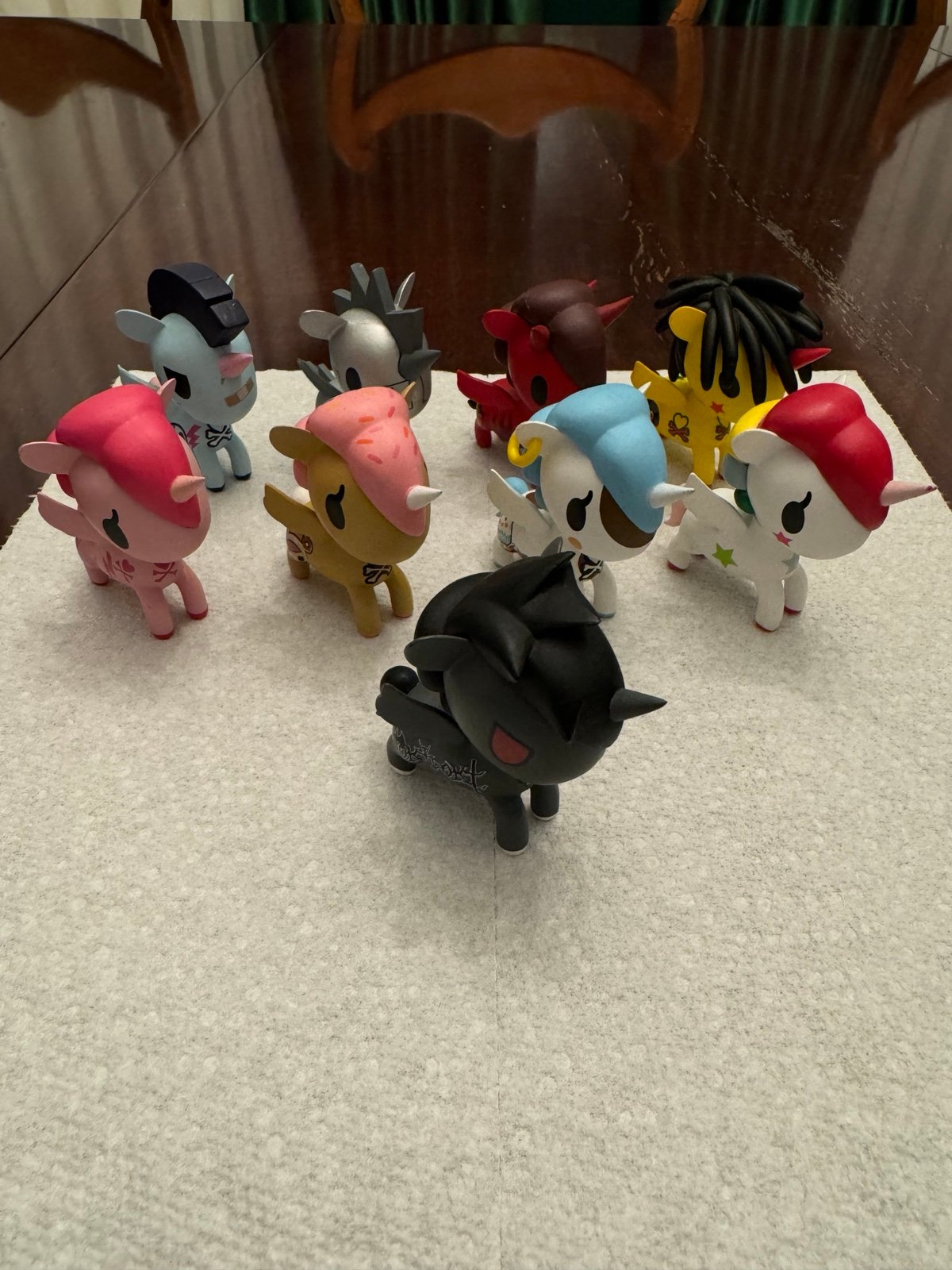 Tokidoki Unicorno series 1 set of 9 – complete set EXCEPT Prima Donna