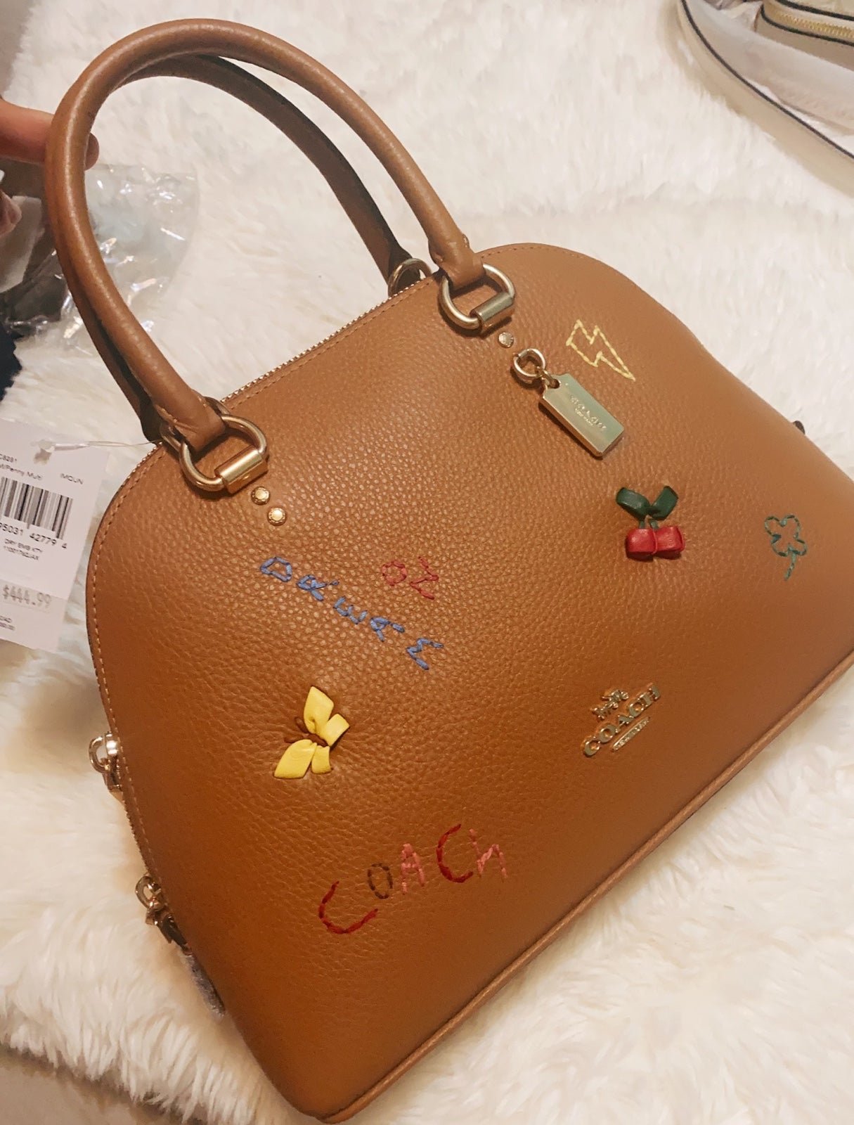 Coach katy satchel handbag