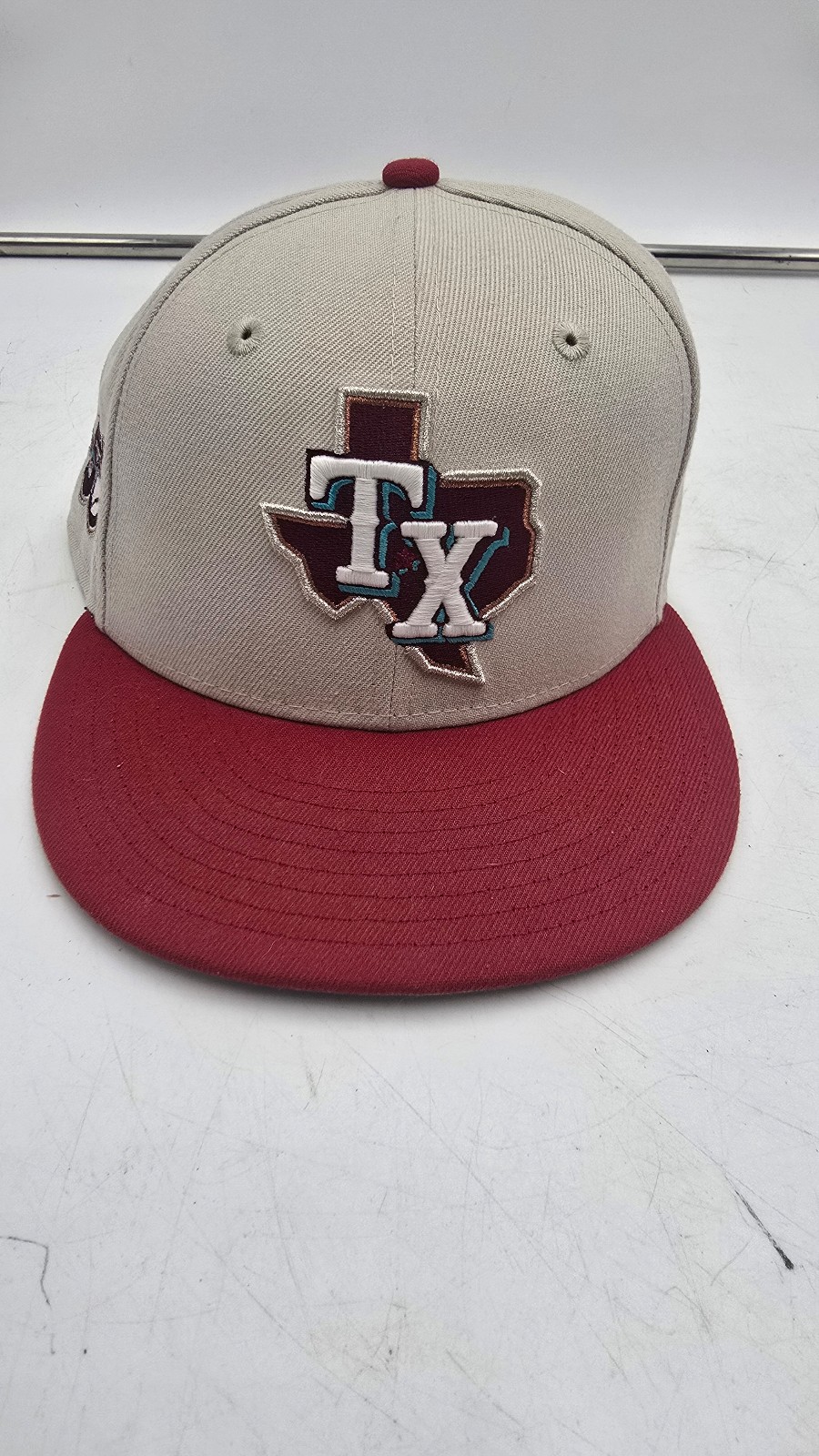Texas Rangers 50th Anniversary New Era 59Fifty Fitted Hat 7 3/8