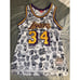 Mitchell & Ness NBA Los Angeles LA Lakers Shaquille O'Neal 34 Doodle Jersey Sz S