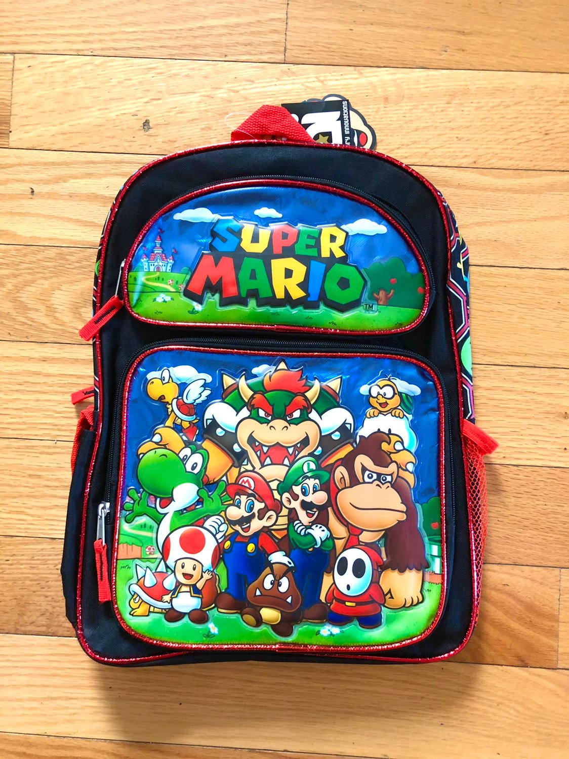 New mario packpack(only one)