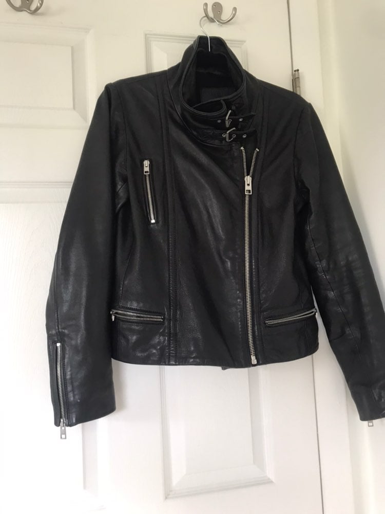 womens leather jacket