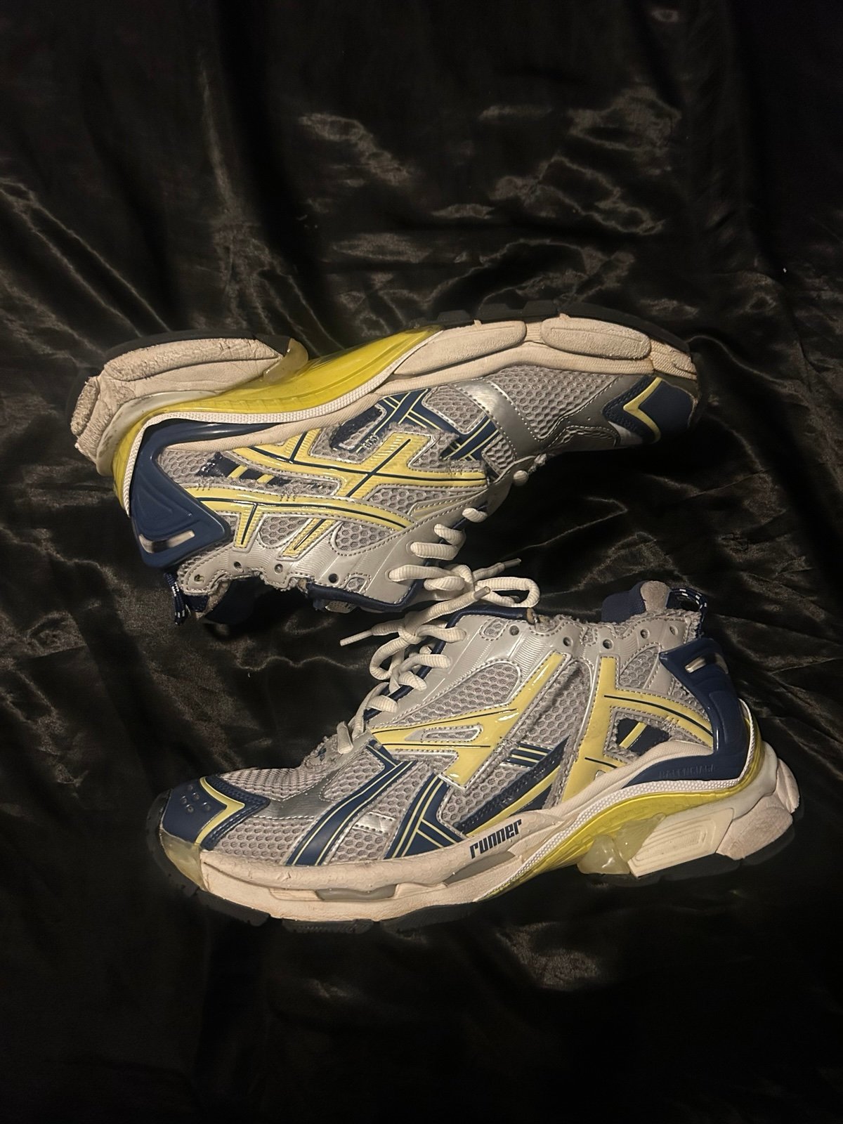 Balenciaga Runner 'Yellow & Blue'- Size 10