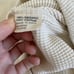 Noble Cream Waffle Knit PJ Set