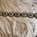 (Size L) Roper Womens Black Concho Belt