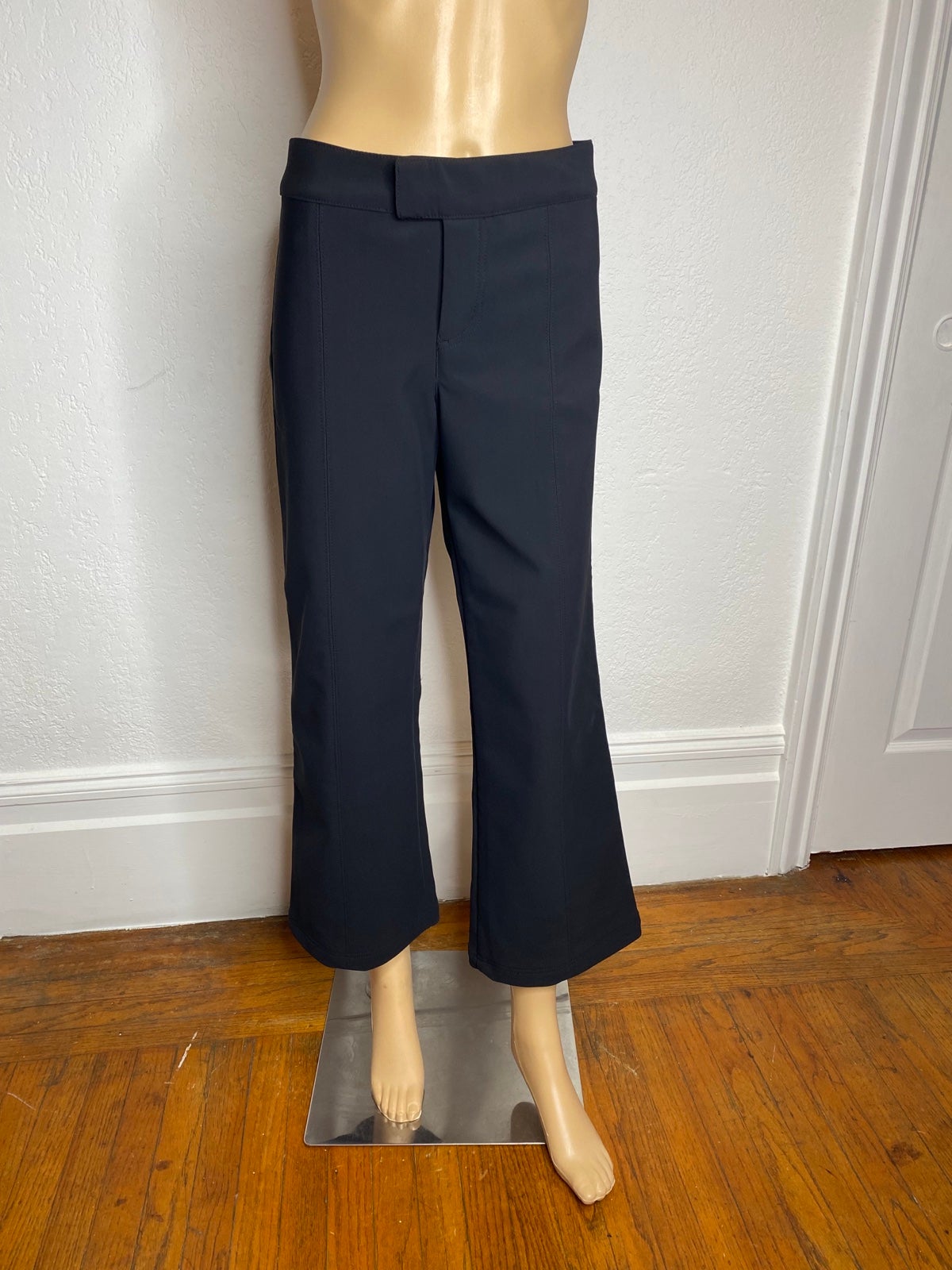 PRANA Cortina Hiking Ski Pants Women’s Size M Fleece Black Bootcut EUC
