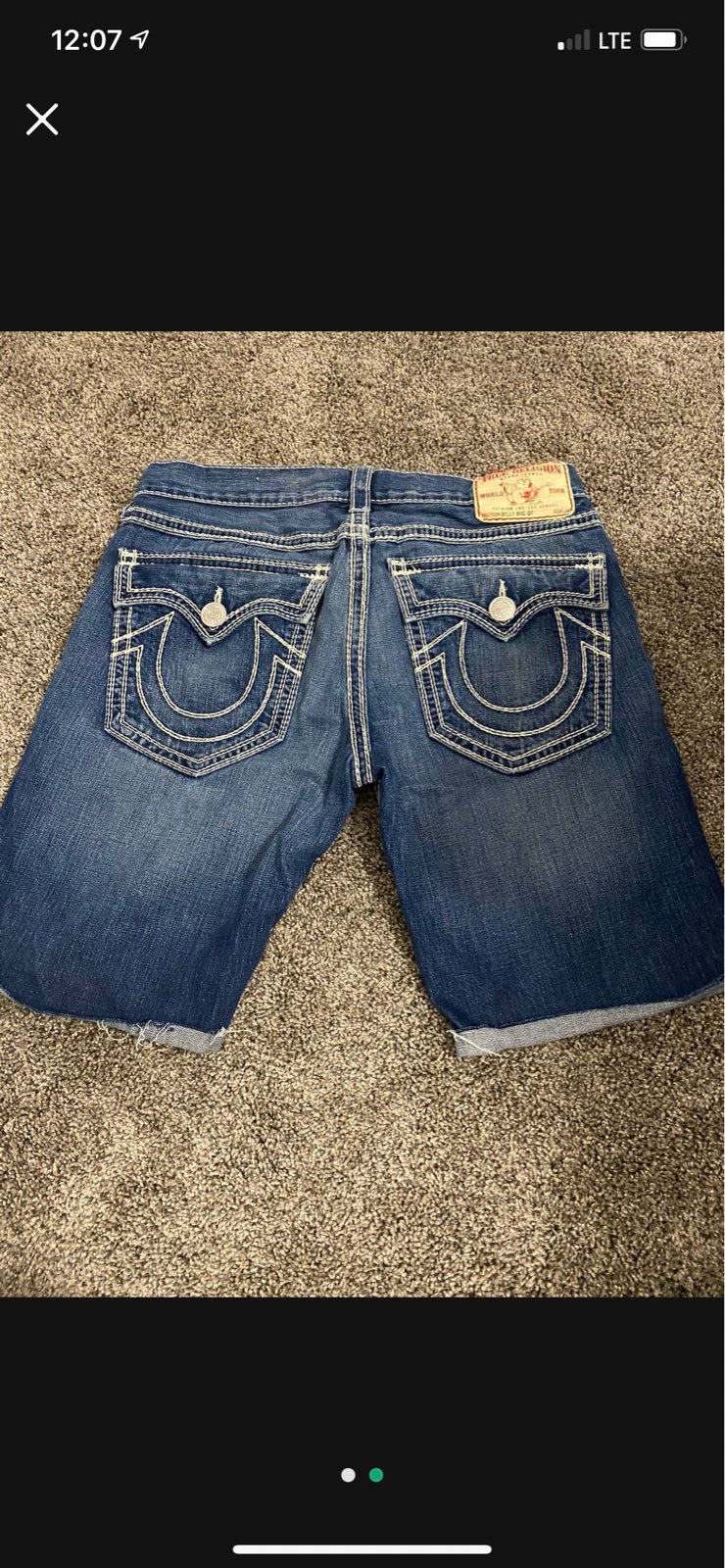 True Religion shorts