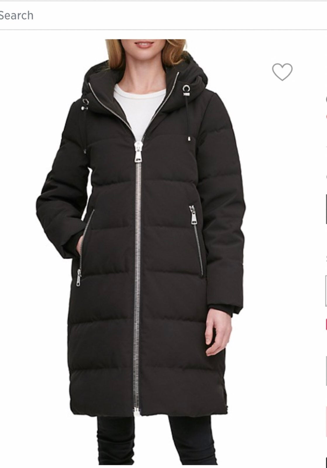 DKNY Down Coat
